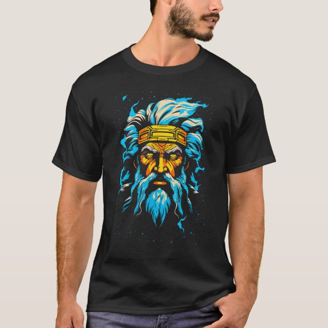 Camiseta Zeus Greek Mythology God of the Sky (Frente)