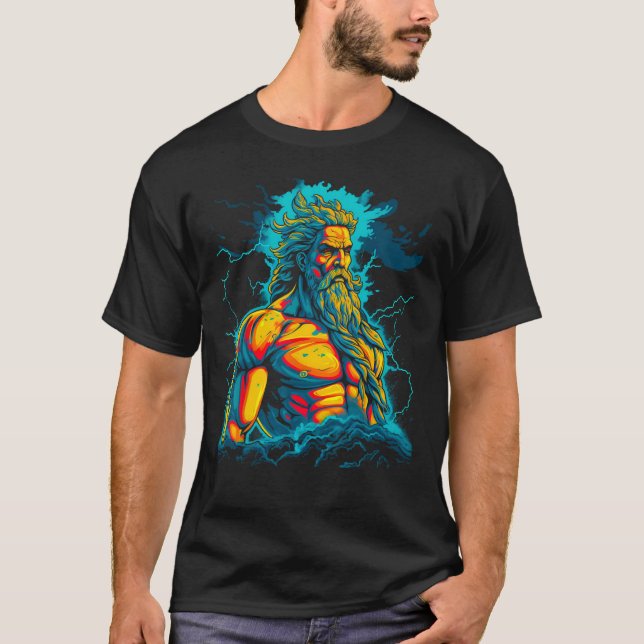 Camiseta Zeus Mitologia Grega Deus do Céu (Frente)