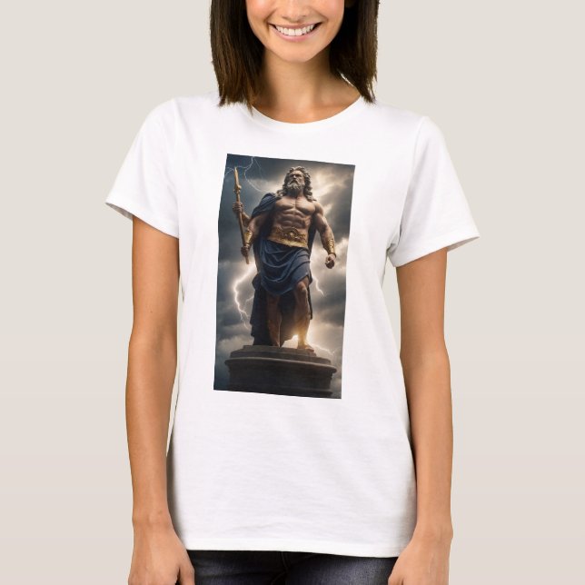 Camiseta Zeus - Rei dos Deuses (Frente)