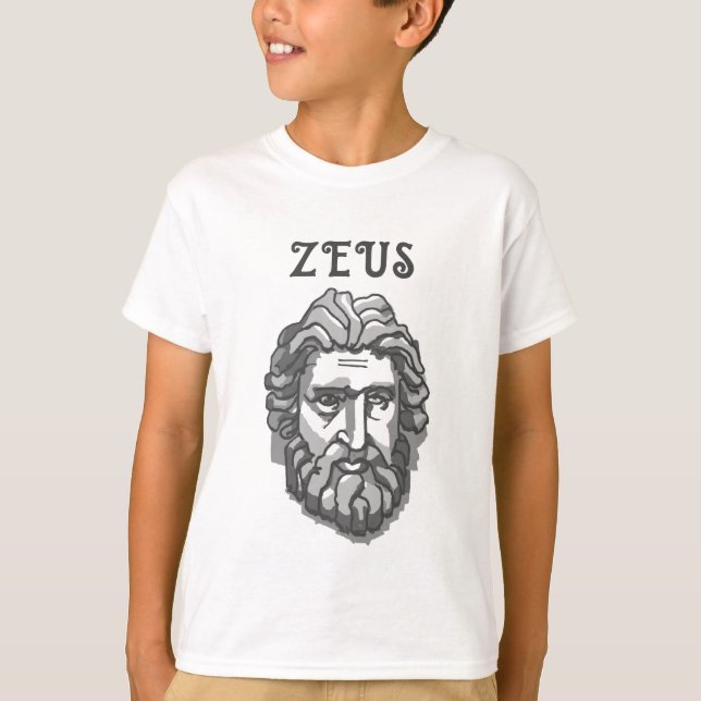 Camiseta Zeus, Rei dos Deuses Olímpicos (Frente)