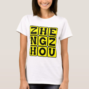 Camiseta Zhengzhou, capital de Henan, China