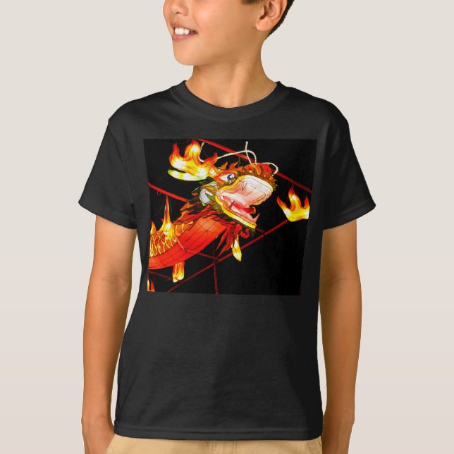 Camiseta Zhulong Dragão de Fogo  (Frente)