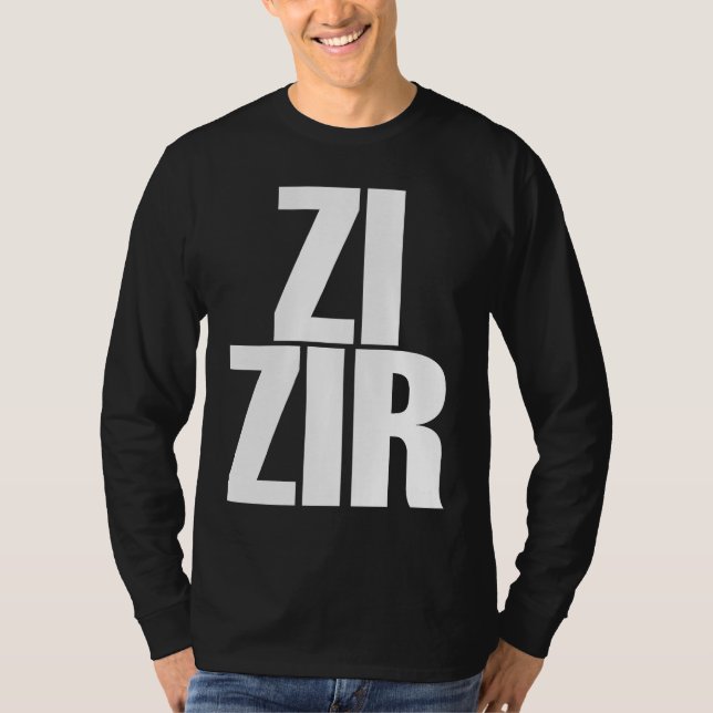 Camiseta Zi Zir Big Obvious Nonbinary Pronouns (Frente)