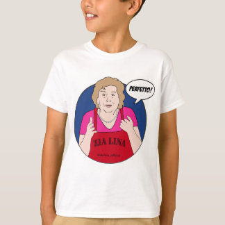 Camiseta Zia Lina "Perfetto!" T-shirt para crianças
