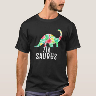 Camiseta Ziasaurus Funny Dinossauro Italiano Tia Zia Tropic