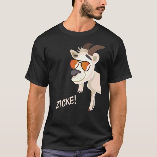 Camiseta Zicke com óculos de sol (Frente)