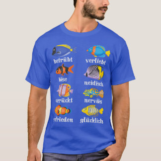 Camiseta Zierfische Charakteristik