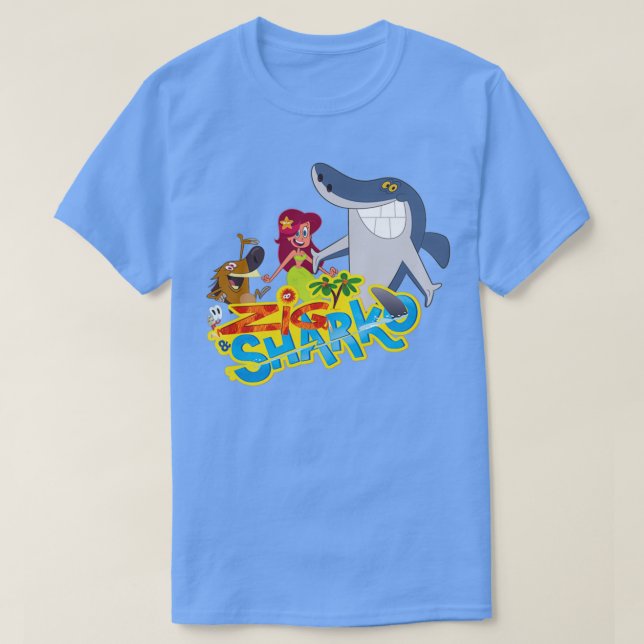 Camiseta zig e sharko 16 (Frente do Design)
