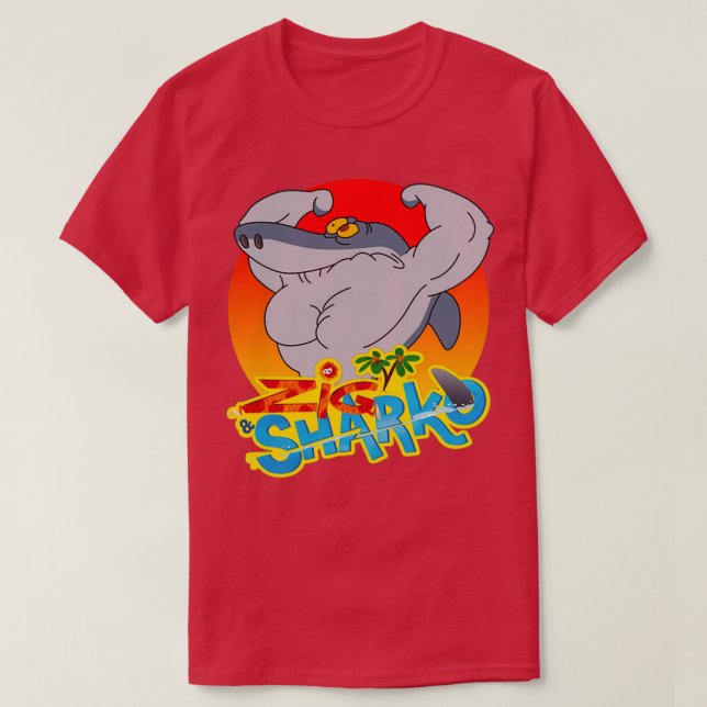 Camiseta Zig E Sharko Jogos A Zig E Sharko 1 (Frente do Design)