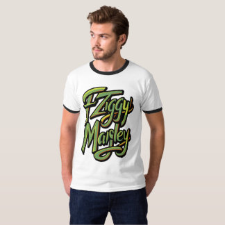 Camiseta Ziggy Marley - T-Shirt Verde Oficial
