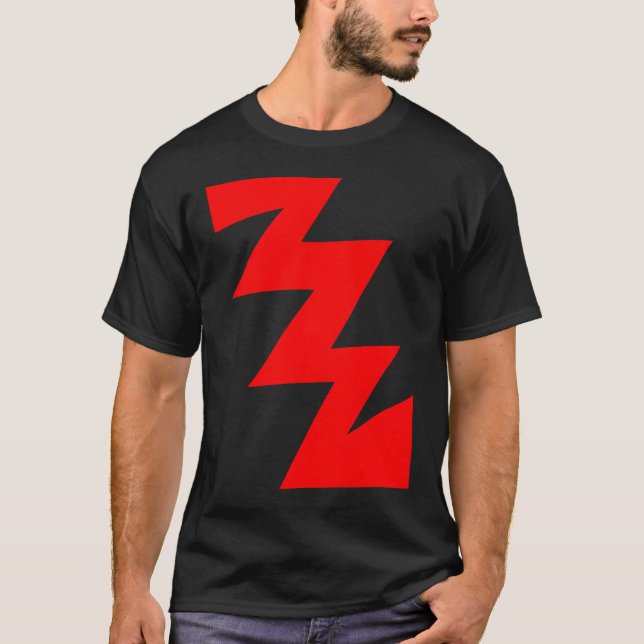 Camiseta ZigZag - Vermelho (Frente)