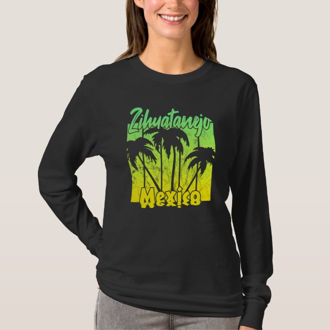 Camiseta Zihuatanejo México (Frente)