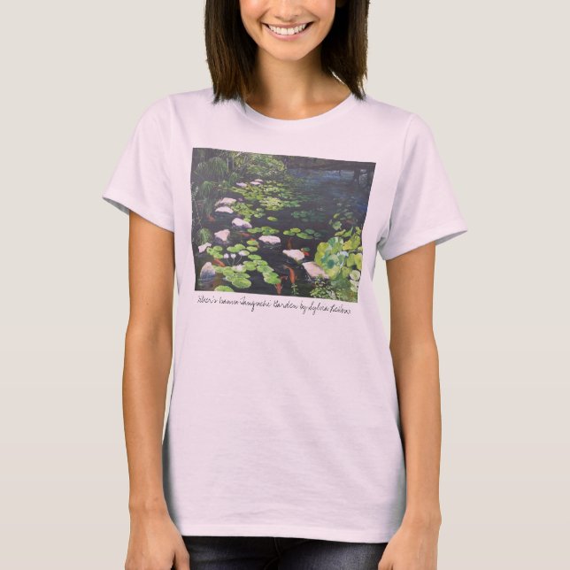 Camiseta Zilker's Isamu Tanguchil Oriental Garden. (Frente)