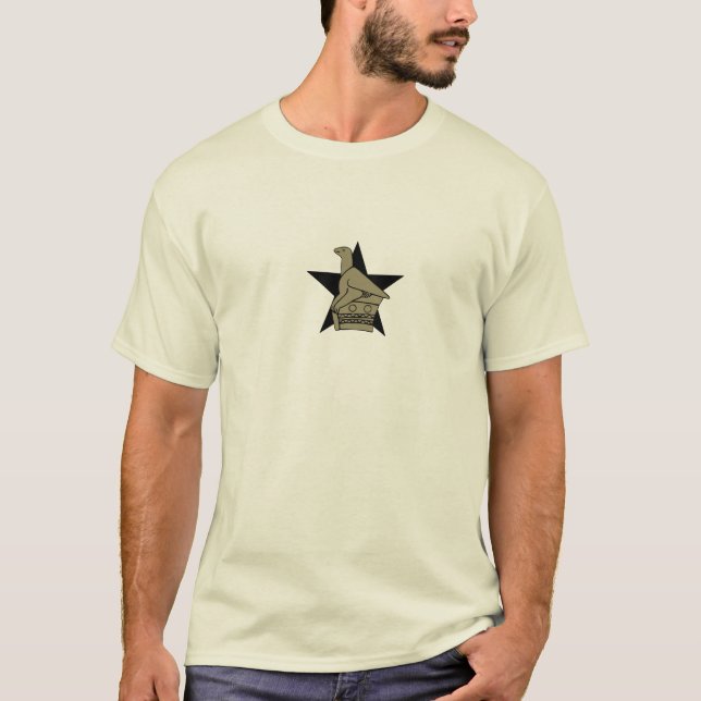 Camiseta Zimbabwe_bird_emblem (Frente)