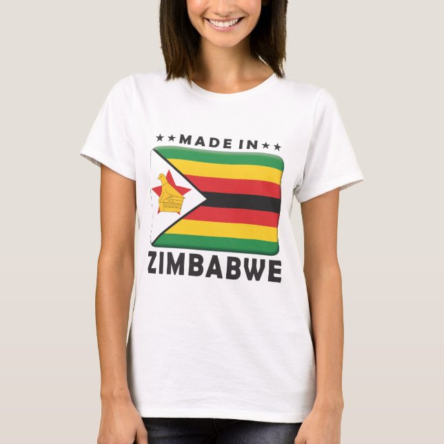 Camiseta Zimbabwe fez (Frente)