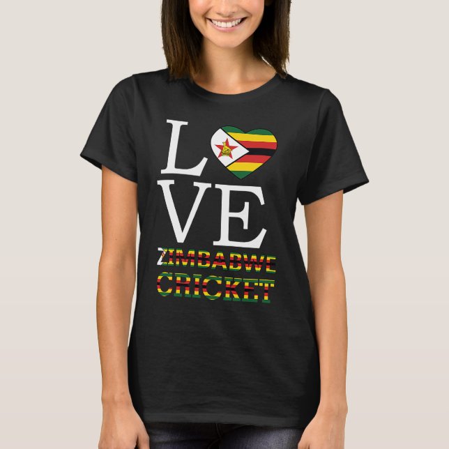 Camiseta Zimbabwes Crickets For Mens (Frente)