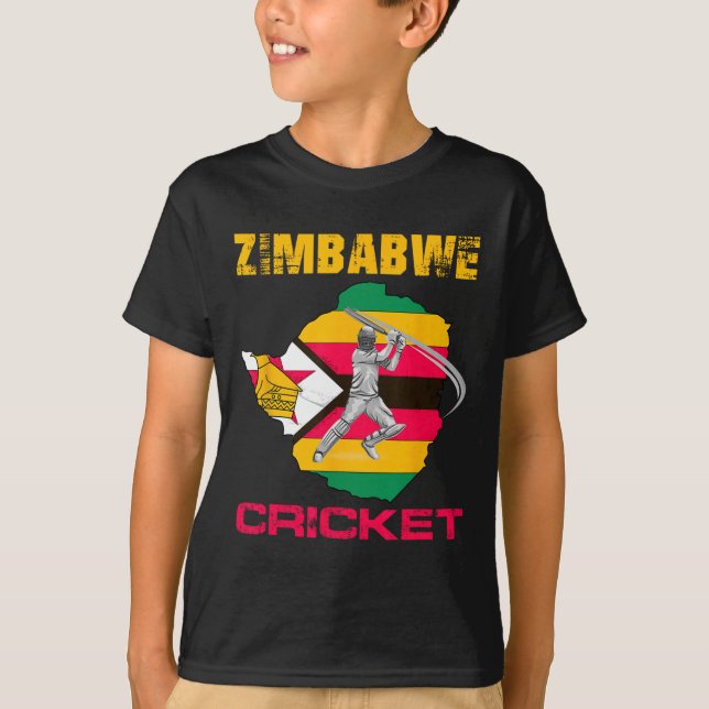 Camiseta Zimbwe Cricket Zimbwean Men  (Frente)