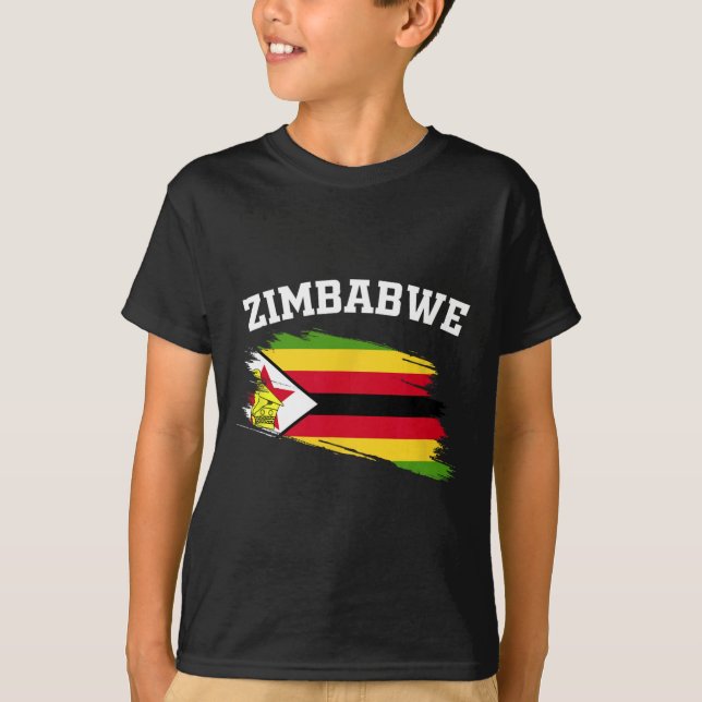 Camiseta Zimbwe Souvenirs Harare Vacation Africa Zimbwean C (Frente)