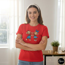 Zina and Mimo make a heart with their hands