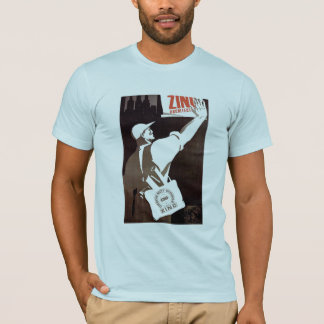 Camiseta Zinco T - Poster da propaganda