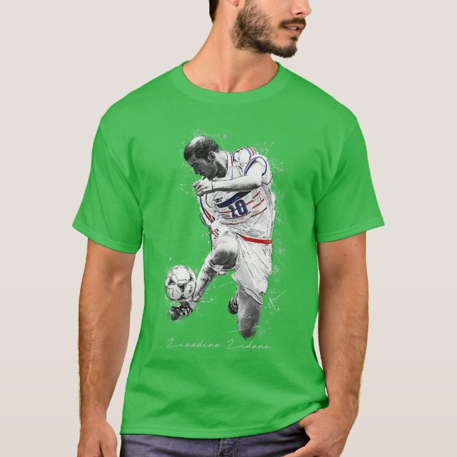 Camiseta Zinedine Zidane (Frente)