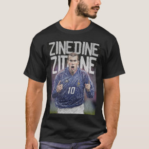 Camiseta Zinedine Zidane França Final do Euro 2000 Esboço