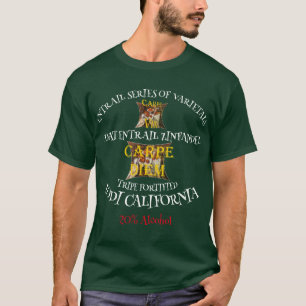 Camiseta Zinfandel entranhas de cabra da tripa da Califórni