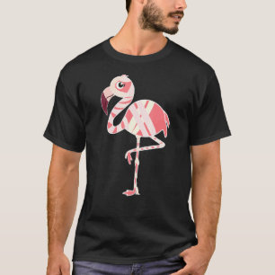 Camiseta Ziombie Flamingo Bird Happy Flamingbetween