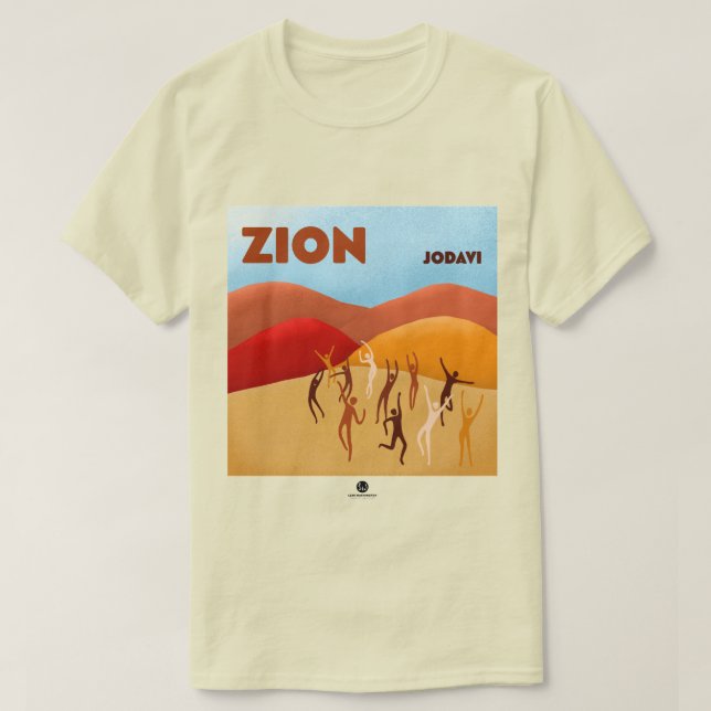 Camiseta 'Zion' masculina (Frente do Design)