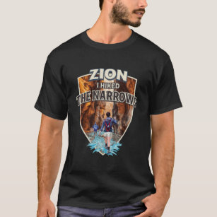 Camiseta Zion National Park - Eu Caminhei pelos estreitos R