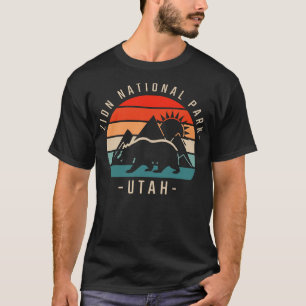 Camiseta Zion National Park Retro 1