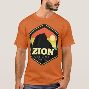 Camiseta Zion National Park Southern Utah Vintage Sunset