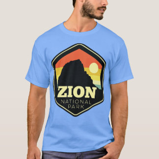 Camiseta Zion National Park Southern Utah Vintage Sunset
