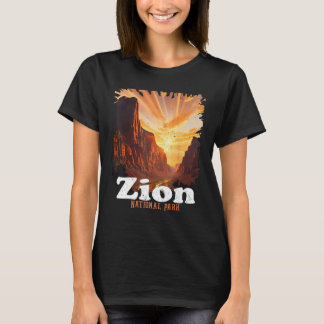Camiseta Zion National Park US Trail Explore Utah Camping H