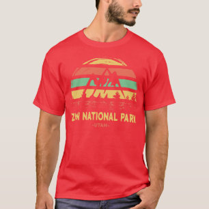Camiseta Zion National Park Vintage 4