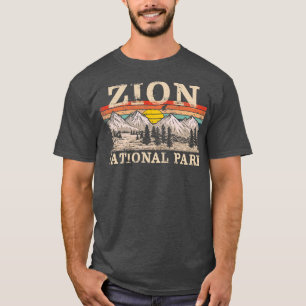 Camiseta Zion National Park Vintage Wild