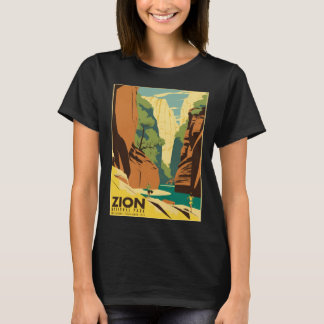 Camiseta Zion The Narrows Parque Nacional Turista Pos Vinta