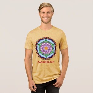 Camiseta Zionesque Namaste Kaleidoscópio
