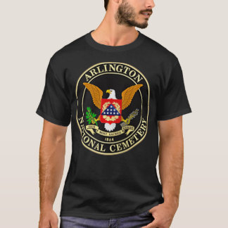 Camiseta Zip do Cemitério Nacional de Arlington na FRENTE &