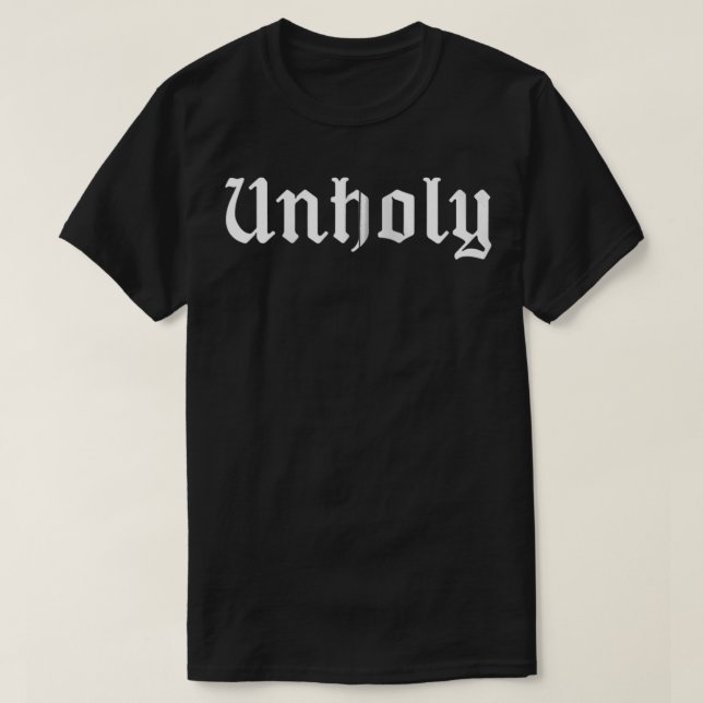 Camiseta Zip não sagrado (Frente do Design)