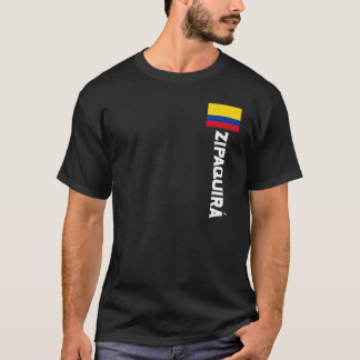 Camiseta Zipaquirá Colombia Para Homens Colombianos Criança