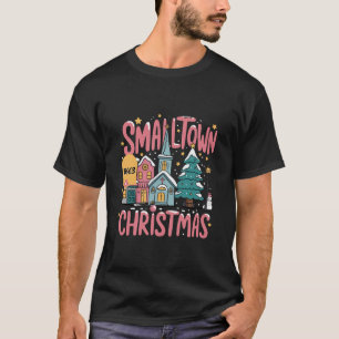 Camiseta Zipcode Personalizado Pequena Cidade Natal Rosa