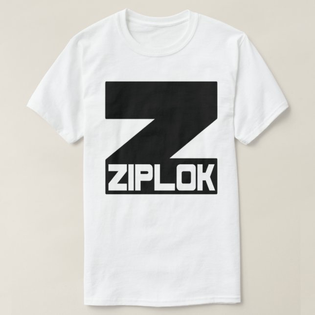 Camiseta Ziplok - Black Logo T-Shirt (Frente do Design)