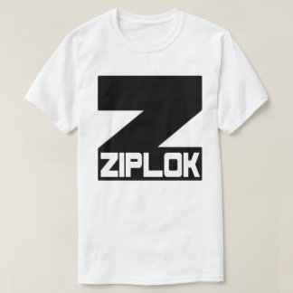 Camiseta Ziplok - Logotipo Preto