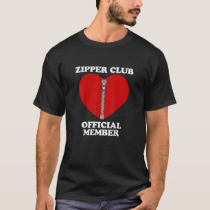 Camiseta Zipper Club Heart Surgery Recovery Open Heart Bypa