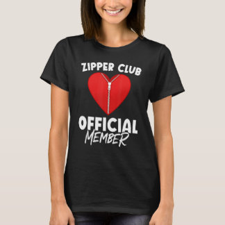 Camiseta Zipper Club Open Heart Surgery Recovery