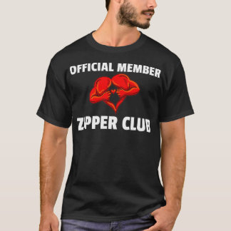 Camiseta Zipper Club Open Heart Surgery Survivt Bypas