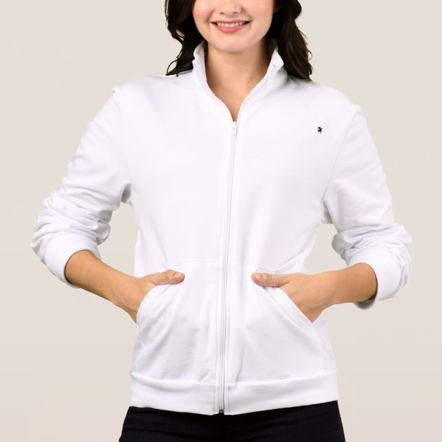 Camiseta Zipper träningströja Hälsingebocken av Hälsingland (Frente)