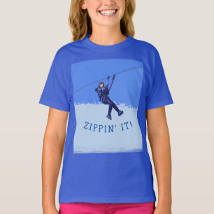 Camiseta ZIPPIN! - Cavaleiro Zipline