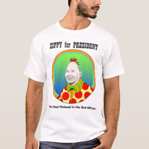 Camiseta Zippy para o presidente!